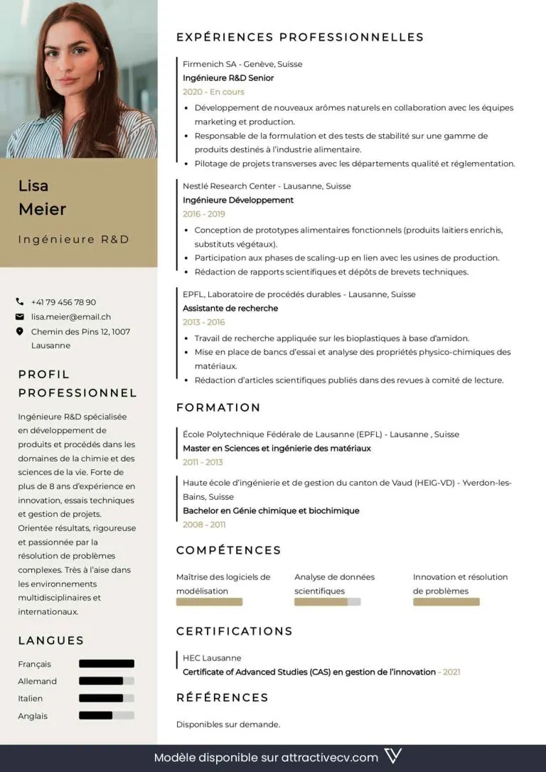 CV Suisse