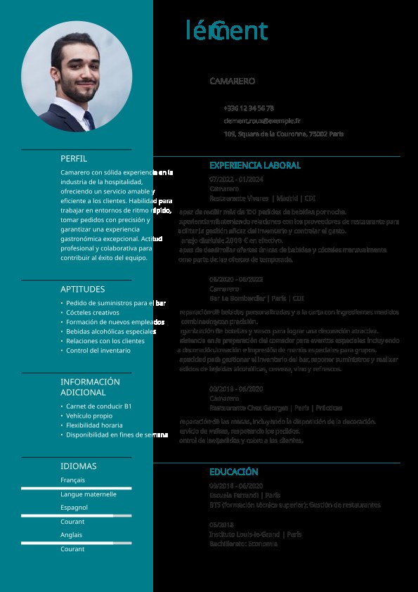 CV Espagne