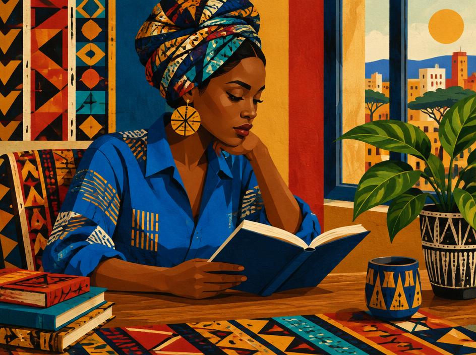 Exemple du style Art africain moderne